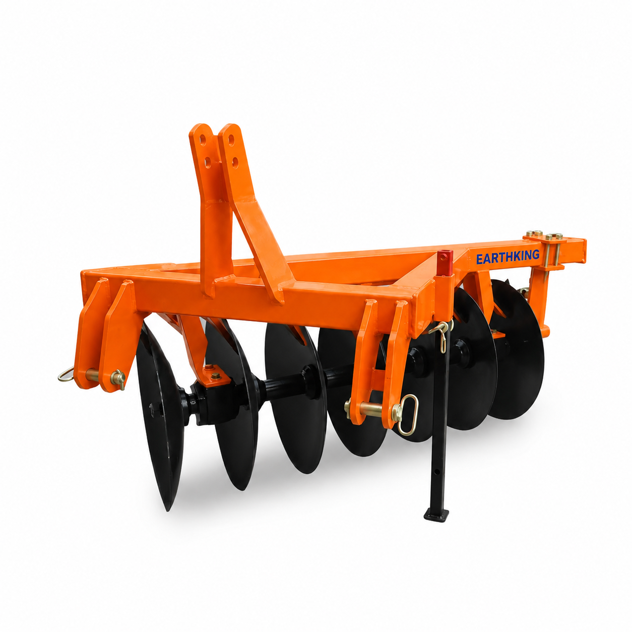 Heavy duty poly disc harrow agricultural implement manufactured for global export by Vivek Re-Rolling Mill
